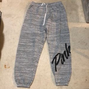 Pink VS sweatpants
